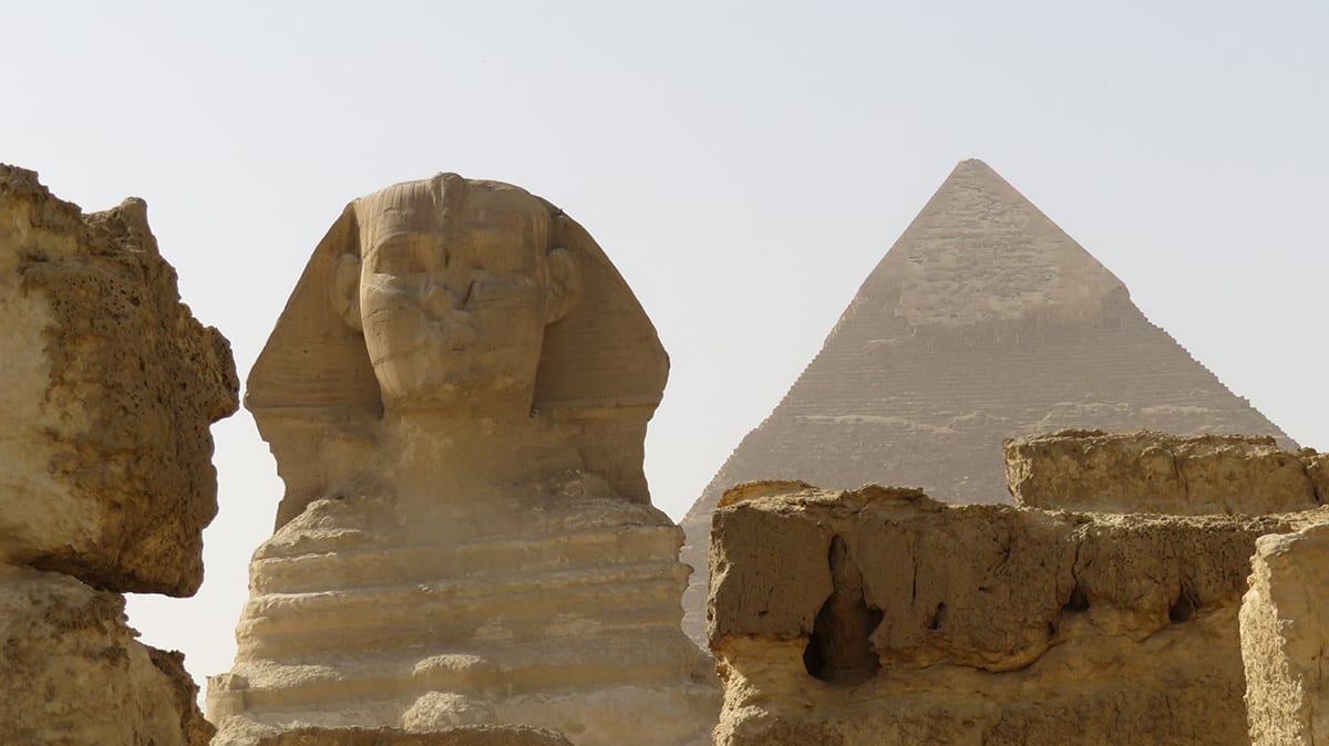 Sphinx, Giza Pyramids, Cairo, Egypt
