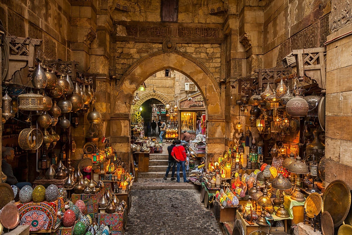 Local market in Egypt- Khan El Khalili