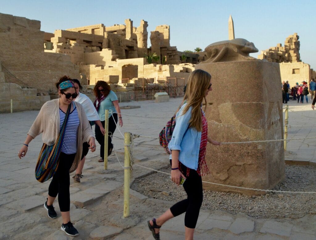 Walk like an Egyptian-Karnak Temple