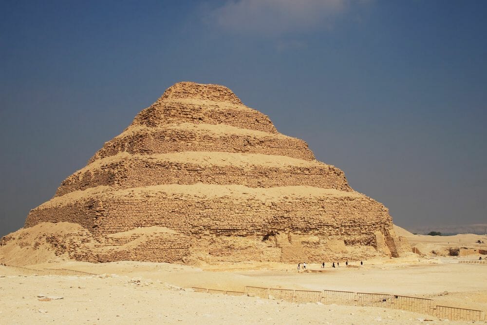 Step Pyramid of King Djoser in Saqqara Egypt