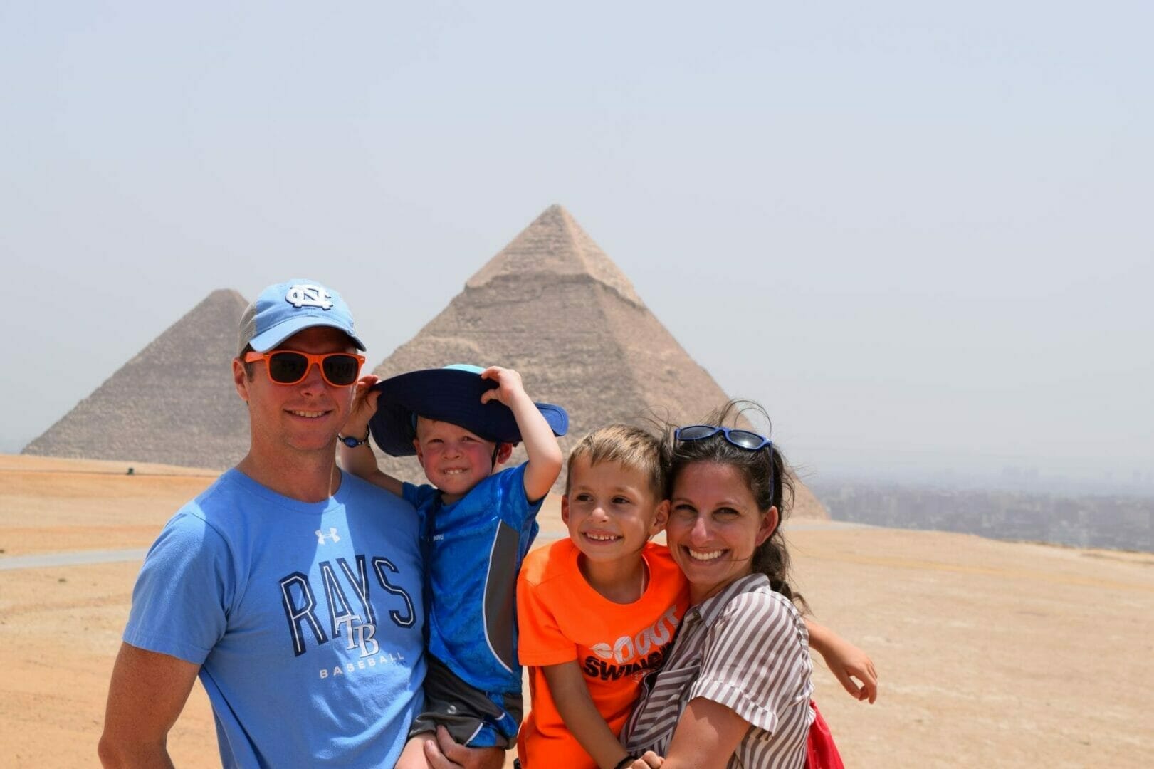 Family Tour at the Pyramids