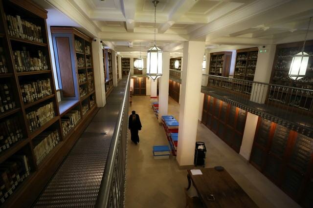 The Library of Saint Catherine Monastery Mount Sinai Egypt