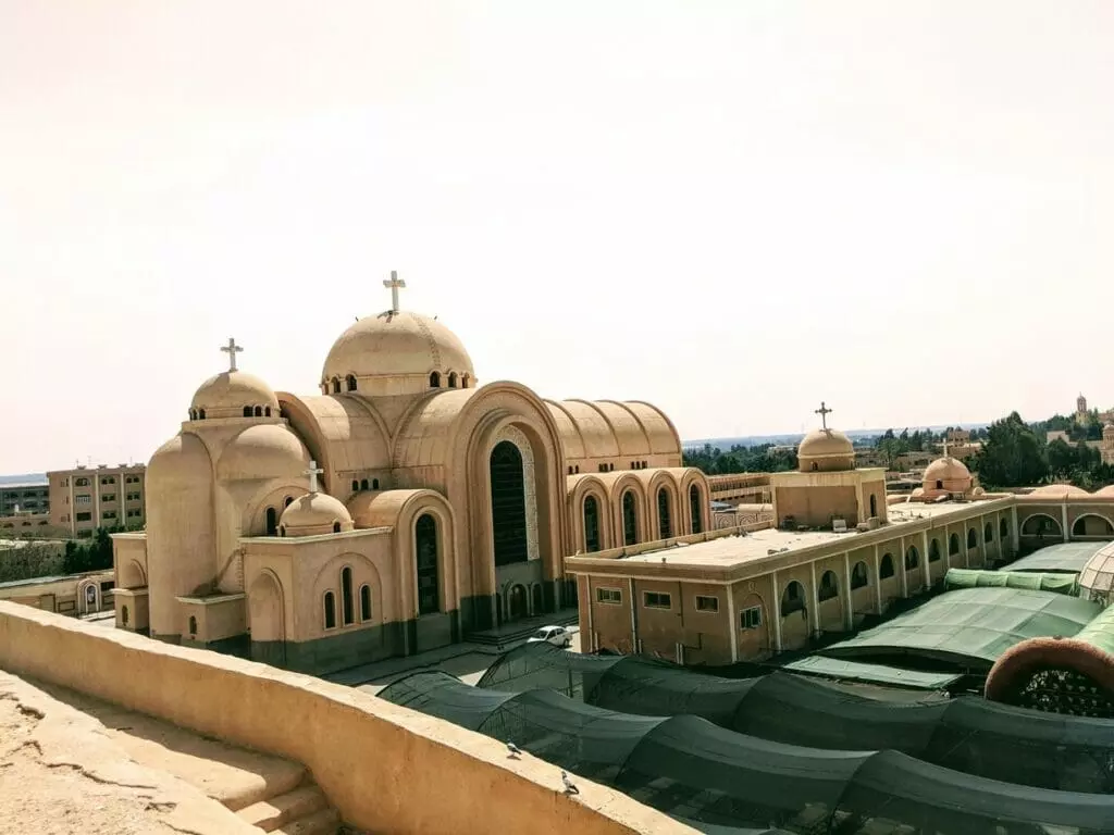 Saint Bishoy Monastery in Wadi El Natrun Egypt