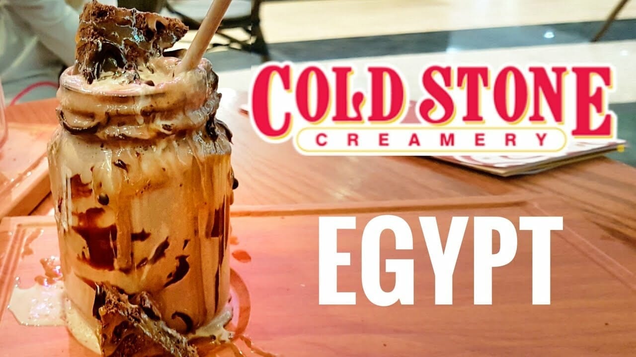 US Ice Cream in Egypt- Reason to visit Egypt from USA