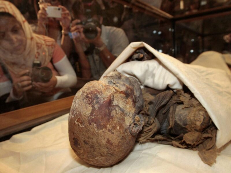 Preserved Royal Egyptian Mummies 