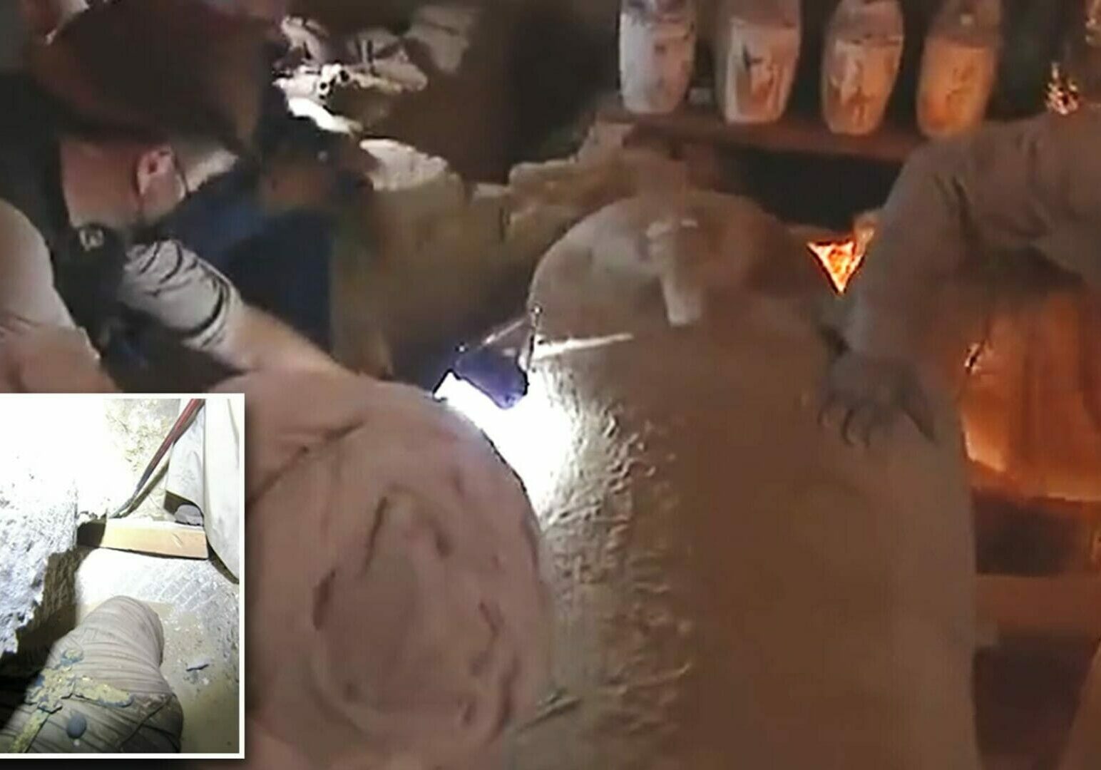 Opening Sarcophagus on Live TV