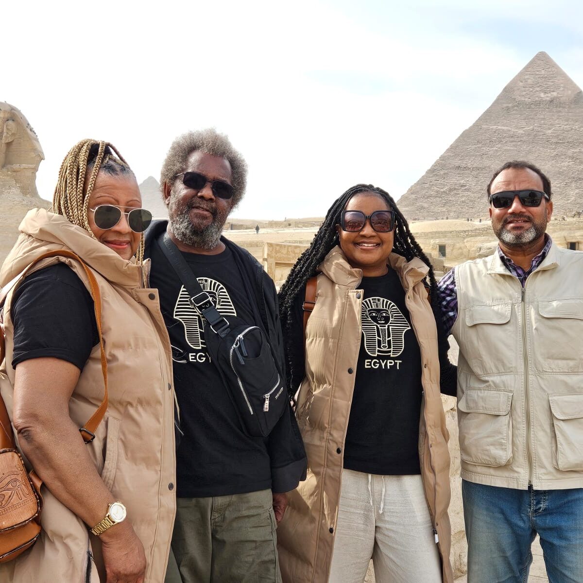 celebrating 50th wedding anniversary in Egypt
