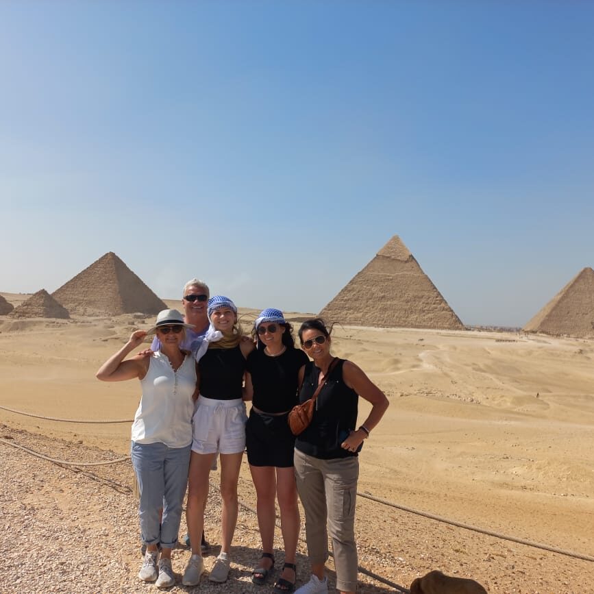 Halter Family in Egypt with EGYPT FOR AMERICANS