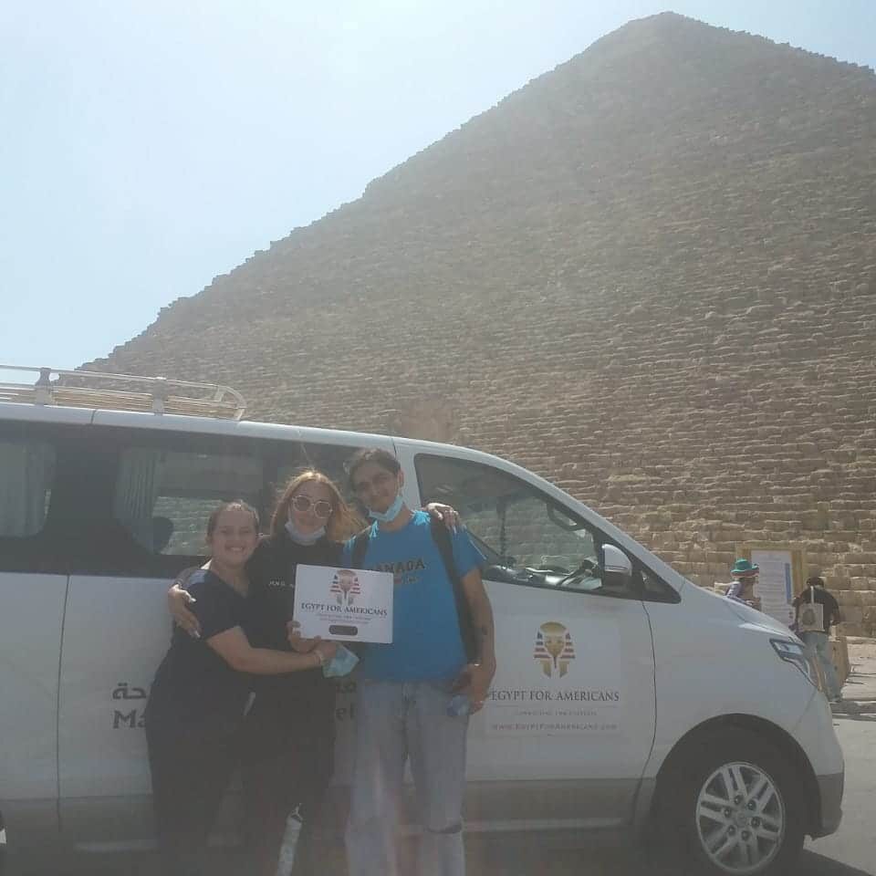 Happy American Family in Egypt