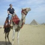 Egypt For Americans, Camel ride at the Pyramids, Egypt
