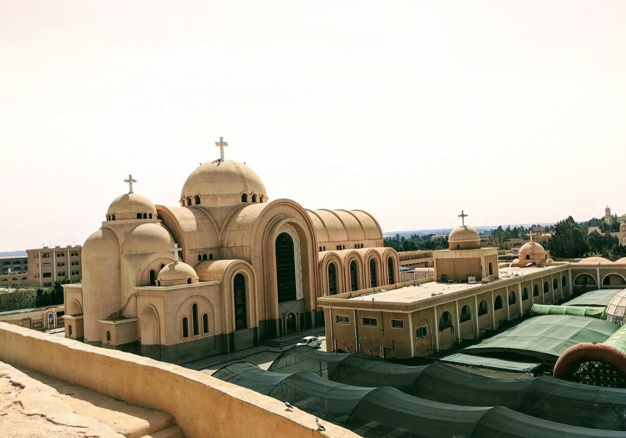 Saint Bishoy Monastery in Wadi El Natrun Egypt